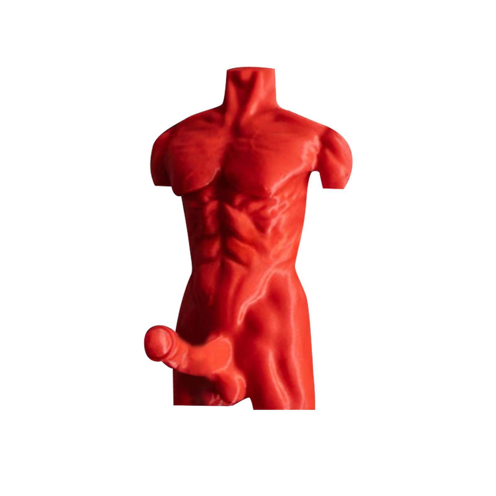 

Забавный настенный крючок в виде мускулистого мужчины, подарок-прикол, подарок для взрослых, можно повесить полотенца, халаты или сумки, подарок для любителей фитнеса. One Size красный