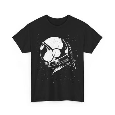 Astronautenkatze T-Shirt, Weltraum-Astronomie-Liebhaber Raumanzug Damen Herren Shirt