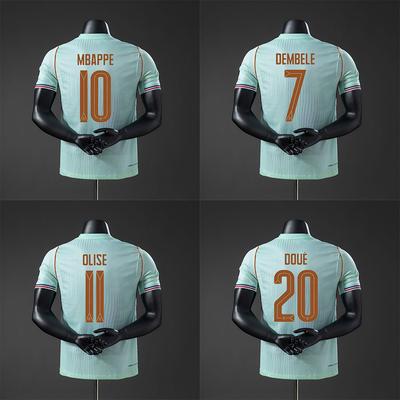 26 France Away Player Version Jersey Dembele/Olise/Mbappe Football Jersey Soccer Jersey