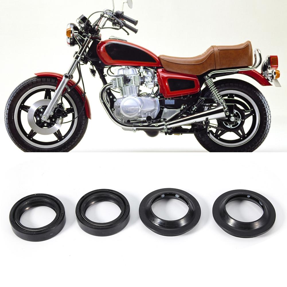 Front Damper Oil Fork Seals Dust Boots Wiper Kit Fits for Honda CB400 33x46x11mm