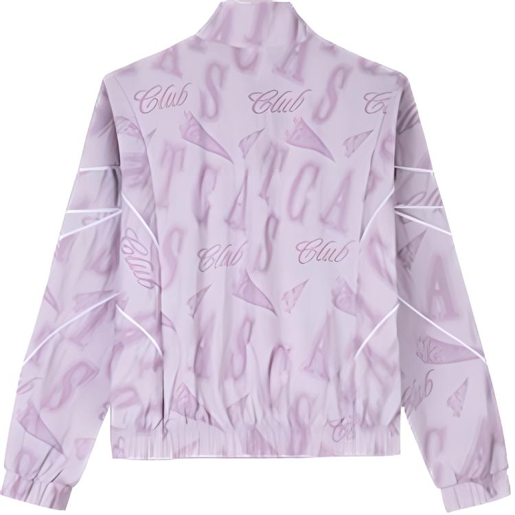 Anta Full Print Outdoor Breathable UV Protection Sun Protection Clothing Women Outerwear Gray Purple 162438609-2