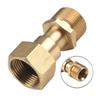 M22 14mm Thread Brass Swivel Joint Connector Hose Adapter Compatible Pressure Washers Car Washing Machine Watering Equipment