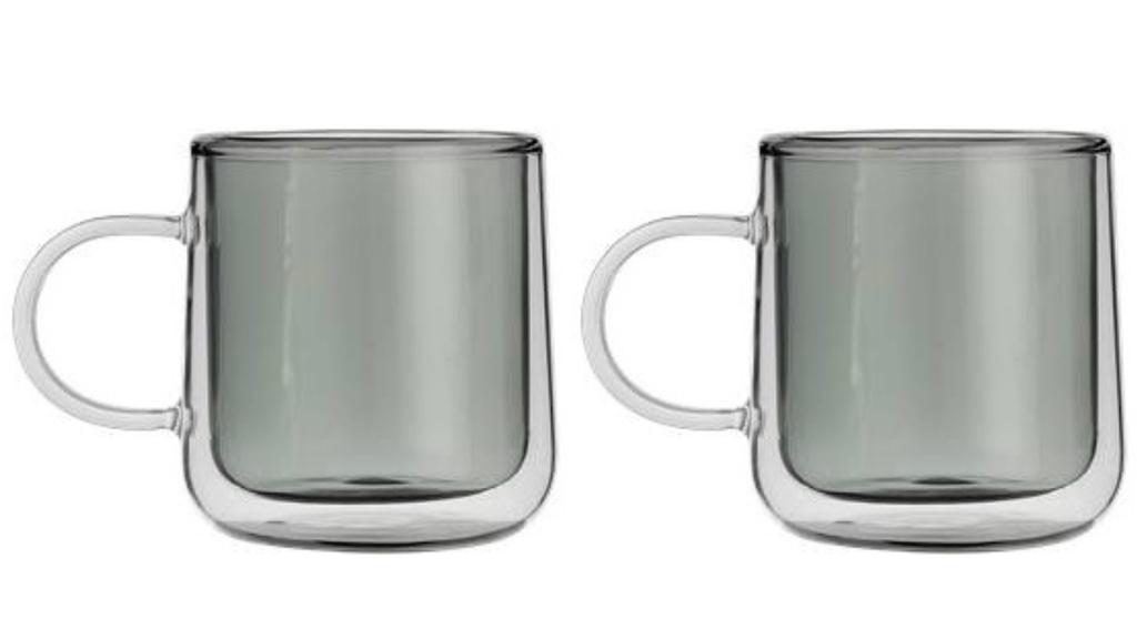 THERMAL GLASSES 250ml FOR COFFEE AND TEA 2 pcs.