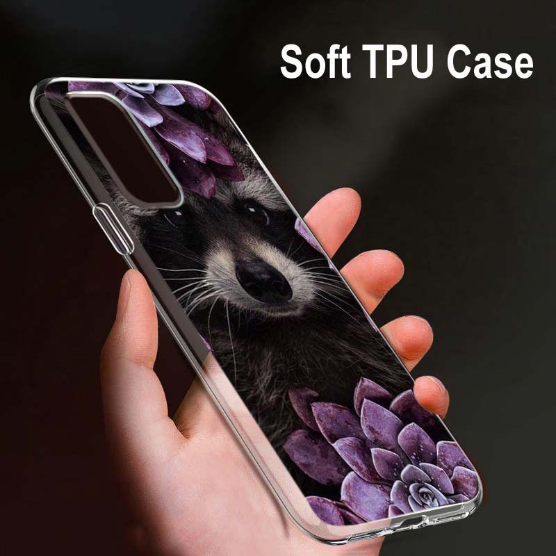 Flor Animal Tigre Para OPPO Reno7 SE 6 5 Z F 4G 5G Find X2 X3 Neo Lite Pro Plus Transparente Suave Funda de Teléfono Coque