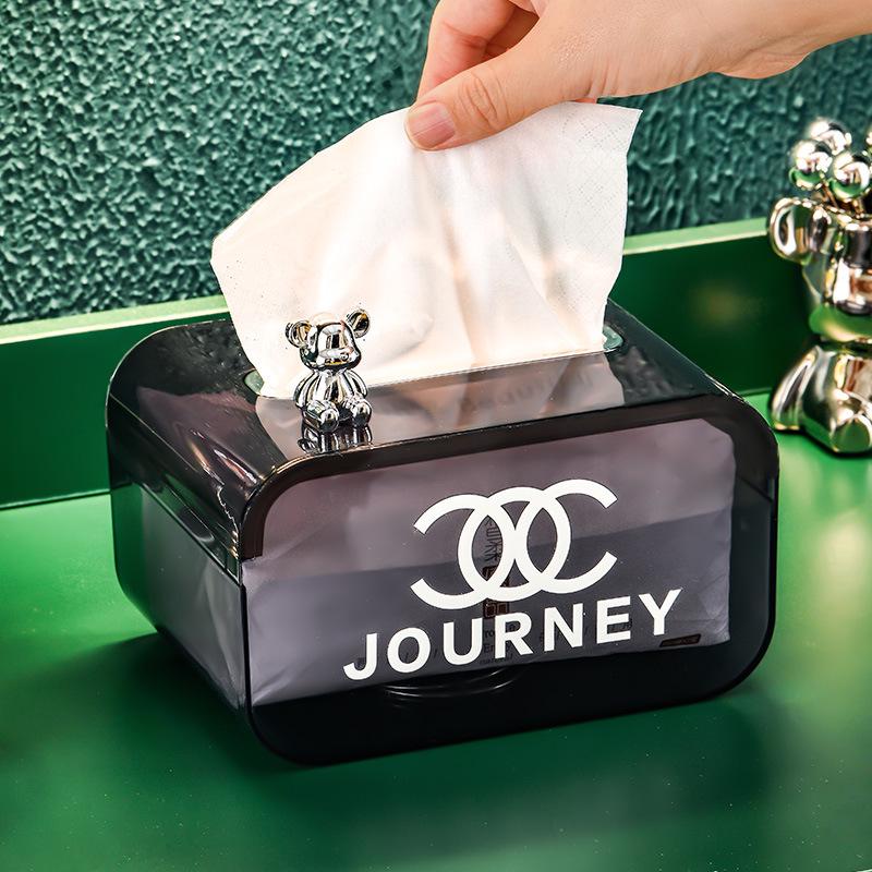 Wall-Mounted Sheep Tissue Holder - Creative Toilet Paper Storage Rack for Living Room and Bathroom