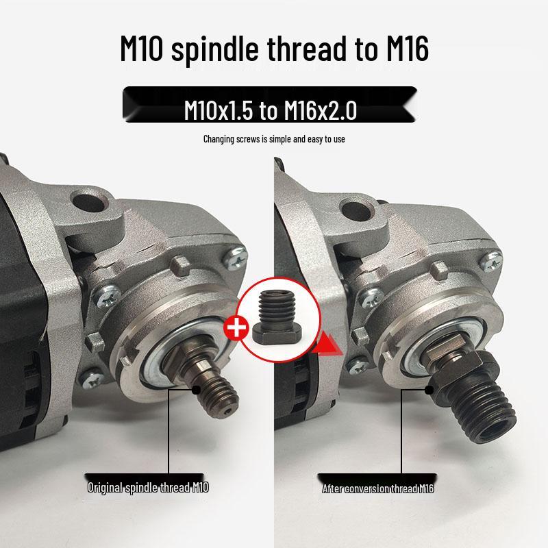 Type 100 Angle Grinder M10 To M16 Screw Conversion Head