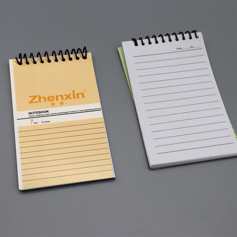 Portable A7 Spiral Notebook: Softcover for Notes, Drafts, Exercises & Meetings