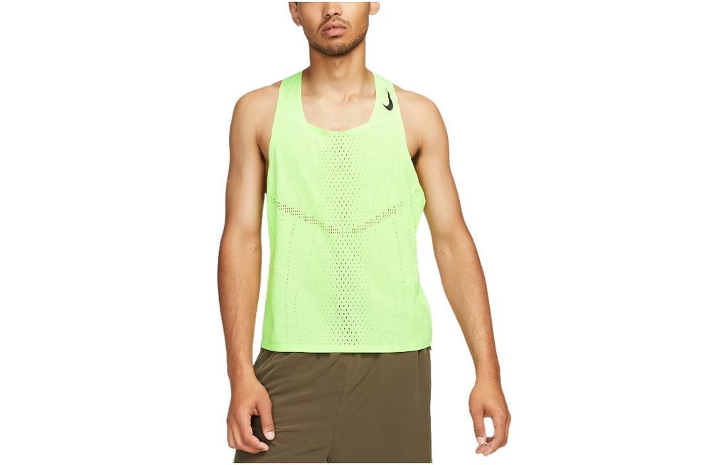 Nike Running Tank Top Asia Version Men's Green DM4625-358