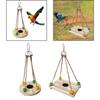 Bird Chewing Swing Toy Exercise Pet Supplies Claws Wooden Standing Toys, Parrot Toys for