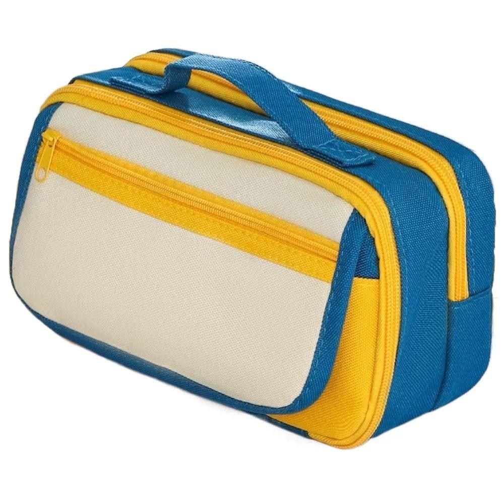 Multi Layer Pencil Case Zipper Stationery Storage Bag Simple Pencil Pouch  Kids Children