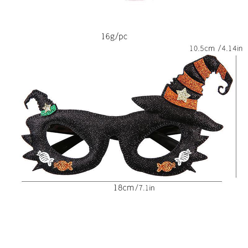New Halloween Glasses Children's Funny Party Costumes Photo Prop Decorative Goods Skull-and-pumpkin Ghost Day Party