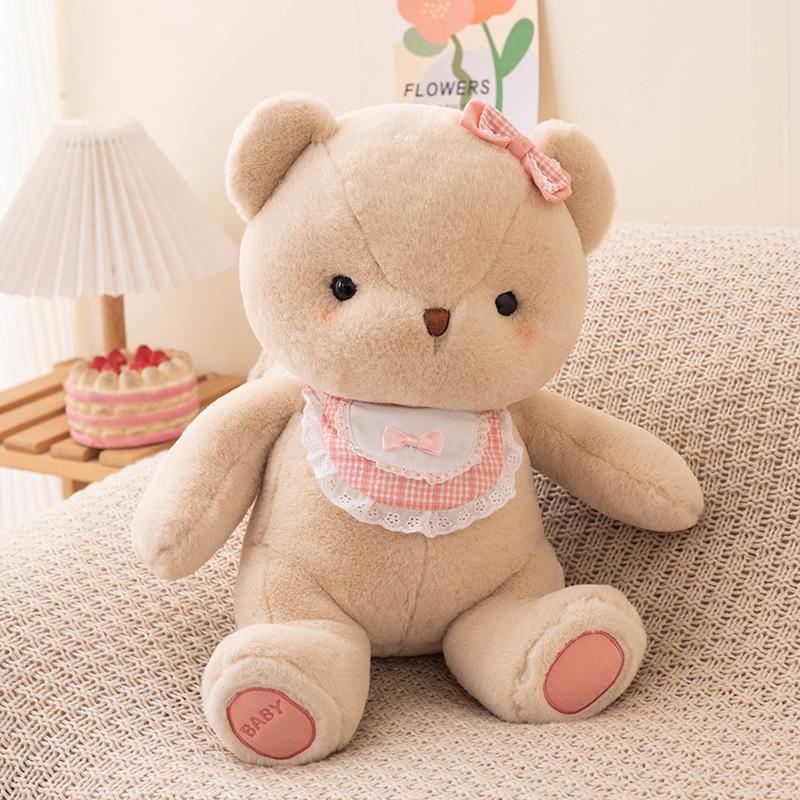 

Милый цветочный шарф кролик медведь кукла плюшевая игрушка детская подушка для сна кукла подарок для девочки 35cm 0.47kg