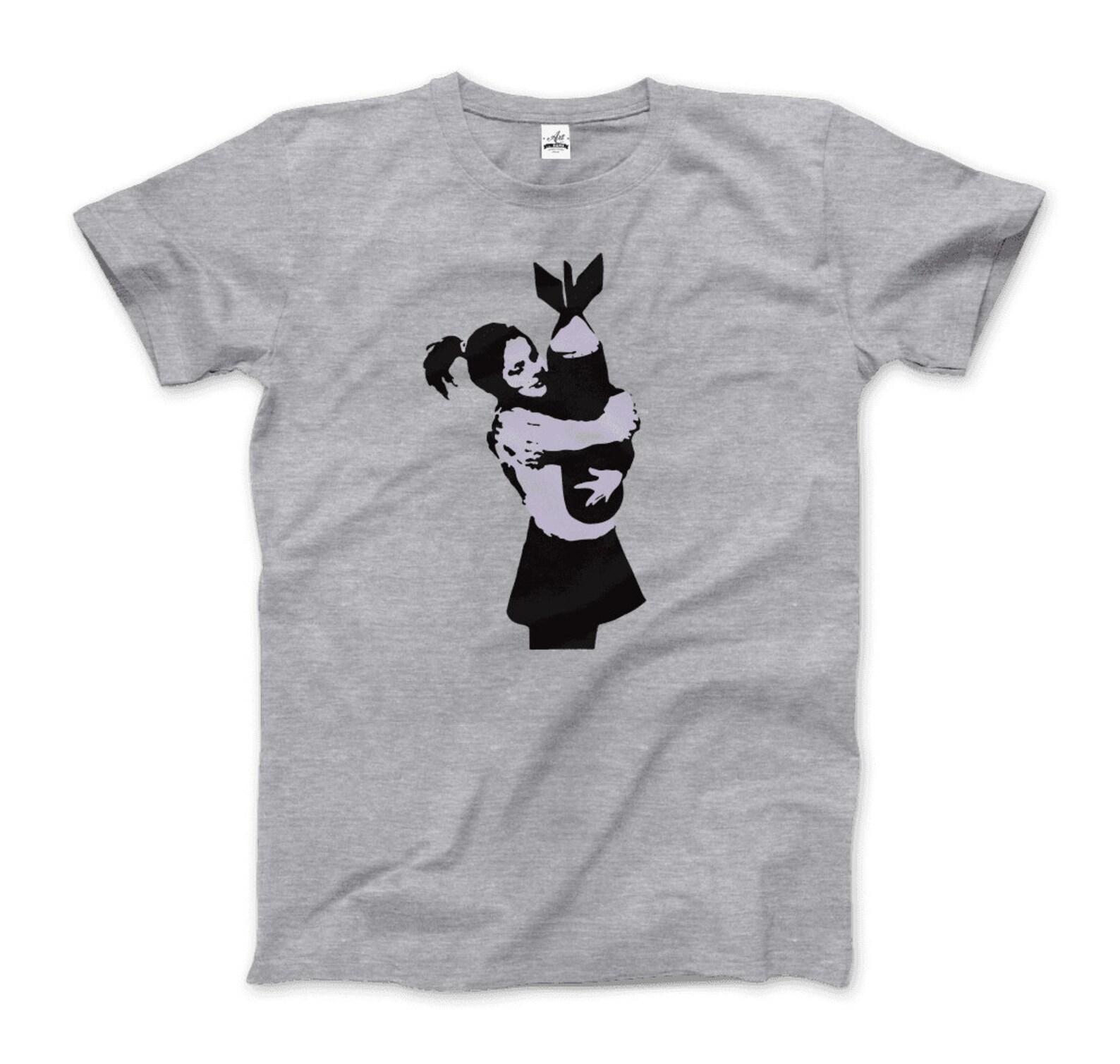 Banksy Bomb Hugger Street Art T-Shirt XL