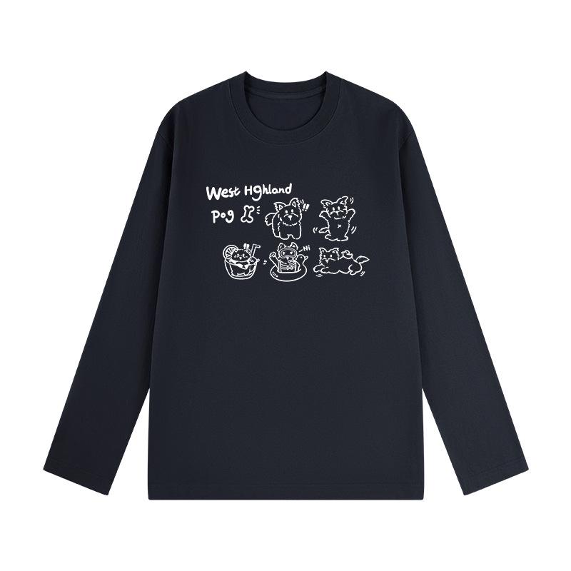 

2025 Women s Long-Sleeve Cotton Pullover: Unique, Age-Defying Autumn Layer 2XL (150-165 pounds)