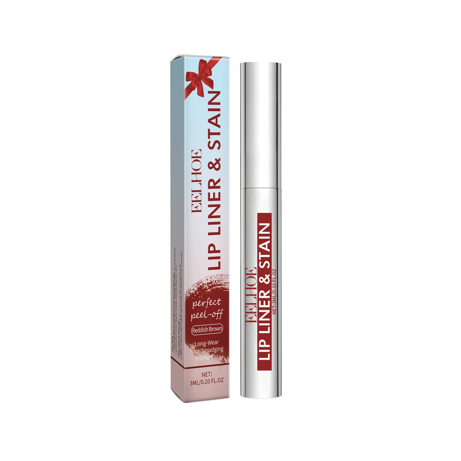 

EELHOE Серия блесков для губ Peel-Off, натуральный, легкий цвет, красочный, увлажняющий, многоцветный карандаш для губ