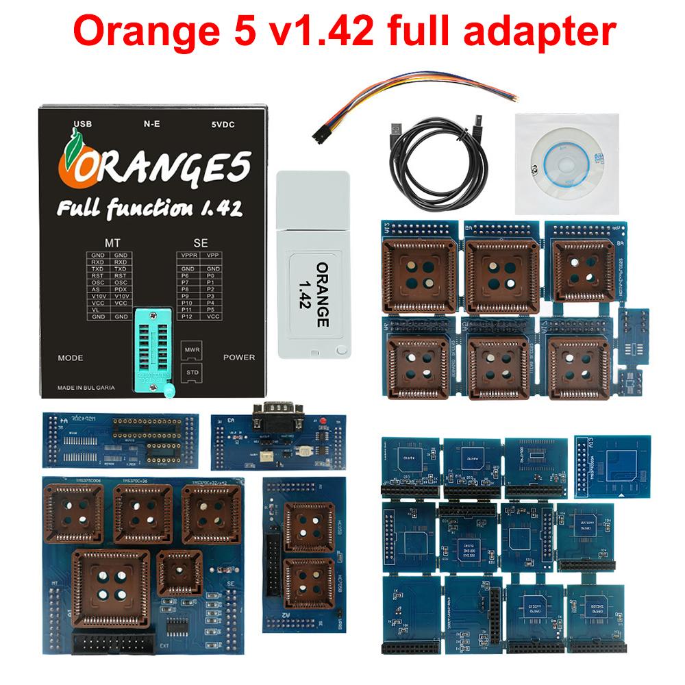 Newest Orange5 Programmer V1.42 Full Activation Orange 5 with 1.42 Dongle ECU Programming Device Activate Full Authorization