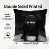 PPlayboi CartiI Rapper Cushion Cover Plush Fabric Soft DoubleSided Printed Sofa Warm Winter Home Child Gift Pillow Case