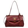 Premium commuter large-capacity bag women's 2025 new solid color messenger bag fashionable shoulder bag tote bag