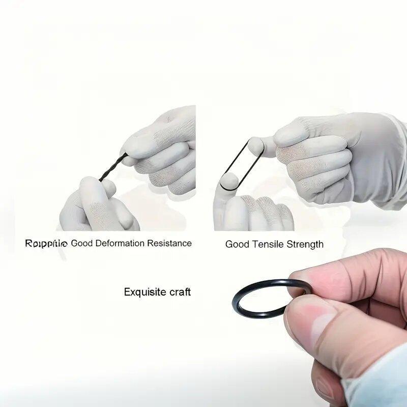 1200Pcs Nbr O Ring Kit 1200/270/225Pcs Heat Rubber Oil Resistant Sealing Repair Plumbing Maintenance Tool