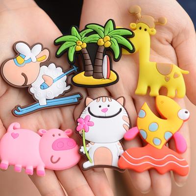 Mini Silicone Cartoon Animal Fridge Magnets Whiteboard Sticker Refrigerator Magnets Home Decoration