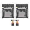 2Pcs ESP32 CAM Development Module WiFi Bluetooth 2 In 1 Camera Board Electronic Component
