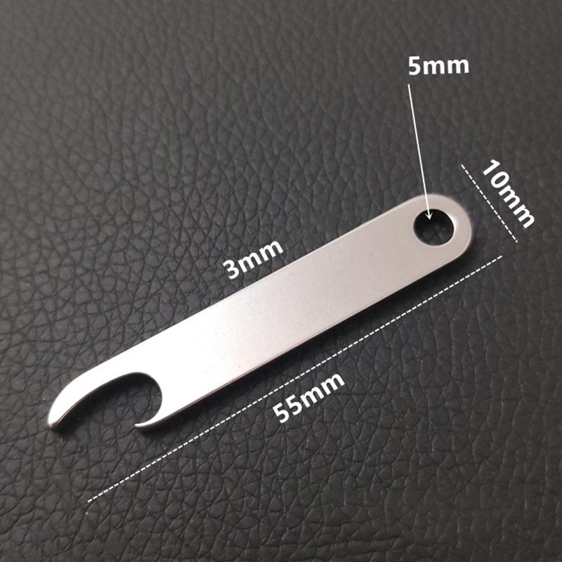 Edc Gear Mini Lightweight Bottle Beer Opener Keyring Pocket Tool Utility Gadget Outdoor Camp Hike Camping Gear Key Chains