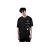 Li-Ning T-shirt à Manches Courtes Anti-Humidité à Séchage Rapide avec Imprimé Logo Homme Hauts Noir ATST237-1