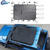 Mesh Sunshade Sun Shade Sunroof  Cover for Ford Bronco Accessories 2 Doors Black