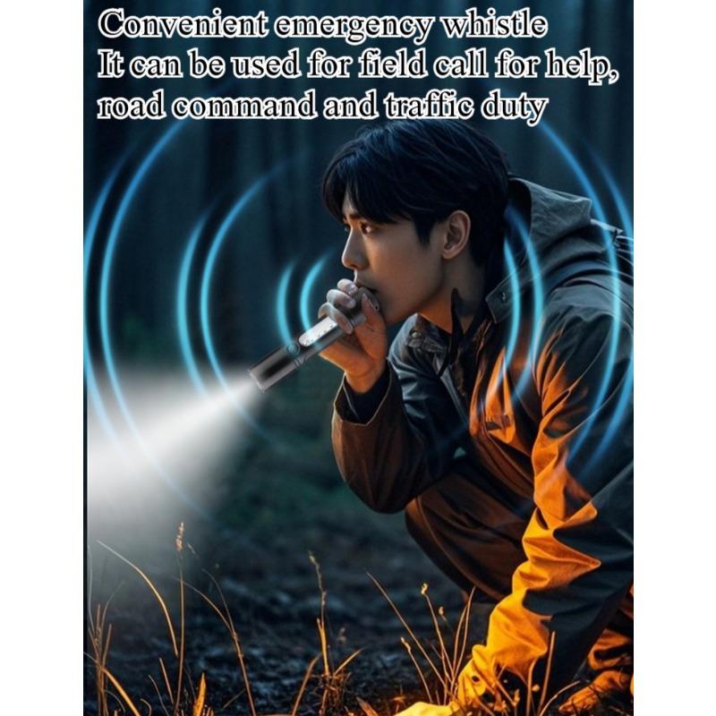 New Model High Brightness Flashlight Zoomable Outdoor Home Use Super Bright White Laser Lighting Mini Portable Charging