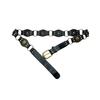 Western Cowboy Pu Leather Belt With Metal Buckle For Men And Women Casual Wear