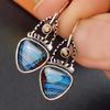 Temperament, Geometric Design, High-end Accessories, New Women's Triangle Trend, Fashion, Retro, Ethnic Wave, West Asia Earrings