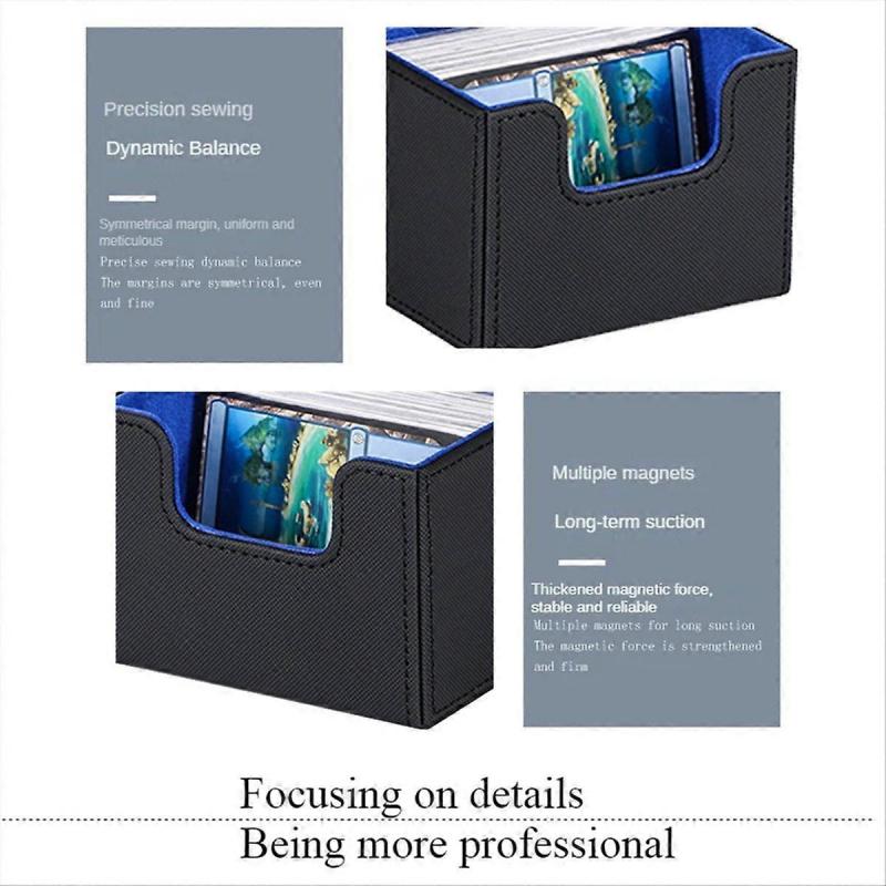 100+ Trading Card Deck Box Game Card Case Protector Green