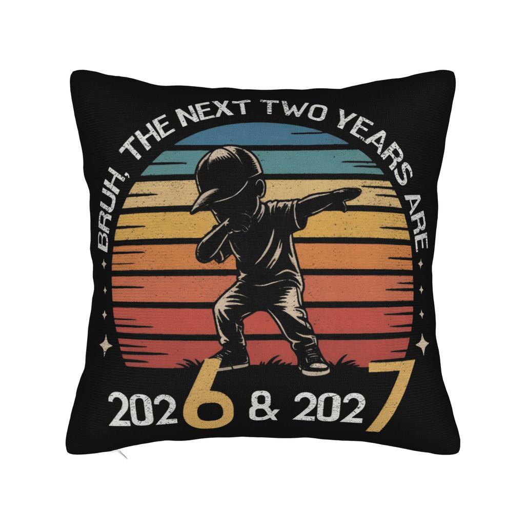 Six Seven 67 Meme Happy New Year Pillow Case Novelty Pillow Cover Print Pillowcases For Chair Sofa Home Decor