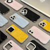 iPhone 17 Pro Max Solid Color Skin with Snow Mountain Texture - Compatible with Apple iPhone 14/15/16/17 Cases