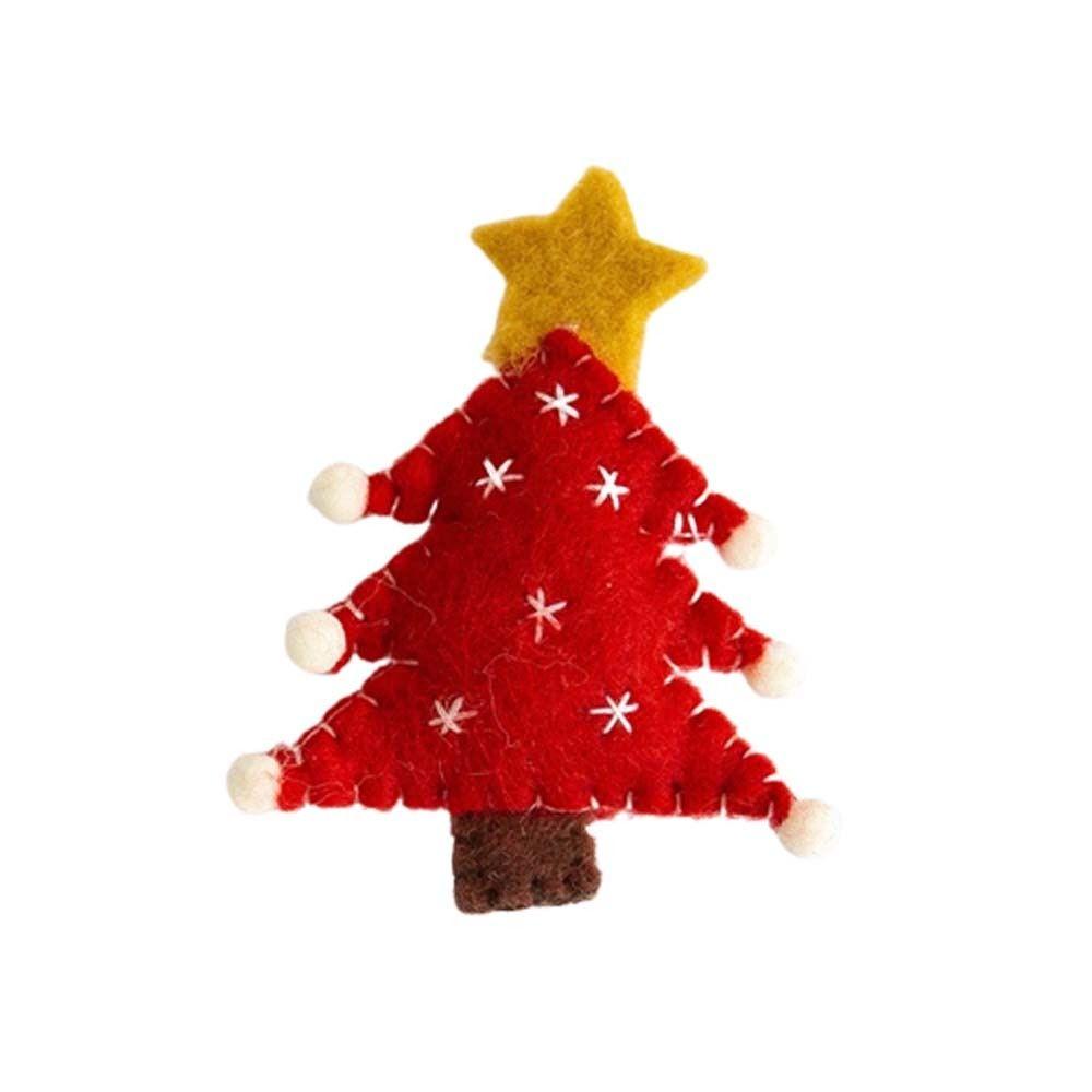 

Snowmen Wool Felt Christmas Pendants Xmas Tree Xmas Tree Wreath Xmas Party Red Christmas Tree