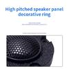 High Pitched Speaker Aluminum Panel Circle 1in 1.25inch Speaker Decorative Circlet Car Modification Amplifiers Accessory