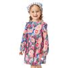Classic Teddy Girls' Cotton Floral Princess Dress
