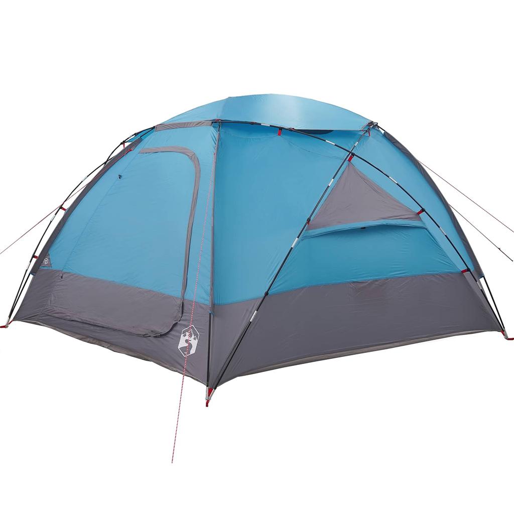 Dome Tent with Removable Rain Fly Blue 8 Person