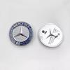 For Benz S-W22Car Engine Logo Metal Flat Hood Emblem Front Badge Accessories For Mercedes Benz AMG W204 W205 W203 W211 W212 W213 W201 W210