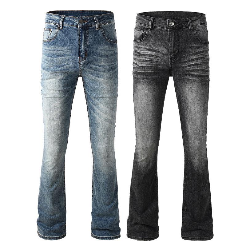 DC Style Tall Men's Trendy Stretchy Micro-Flare Jeans