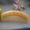 Ox Ridge Jade Green Sandalwood Massage Comb - Anti-Static Hair Loss Therapy.