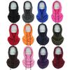 Cycling cap ski winter windproof cap outdoor sports bib cold padded hood mask plush warm hat Bike Bicycle