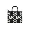 New MICHAEL KORS Mirella Leather Tote Bag Shopping Bag Handbag Shoulder Bag Crossbody Bag Small Size Women's Black 35F3G7ZC5L-BLACK