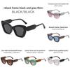 Cat Eye Fashion Sunglasses With Uv400 Protection For Outdoor Travel And Parties
