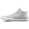 All Star Fashionable and Comfortable, Durable Mid-top Sneakers for Both Men and Women In White and Grey