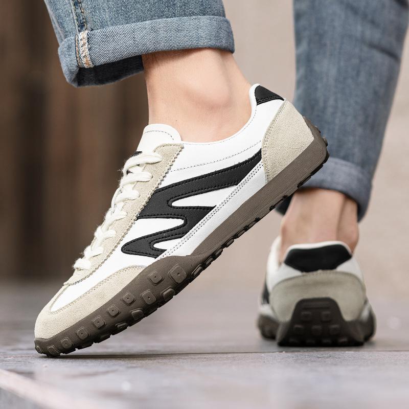 

Thick-soled retro Dexun shoes 2025 spring new soft-soled comfortable casual versatile lightweight sports leather shoes 44