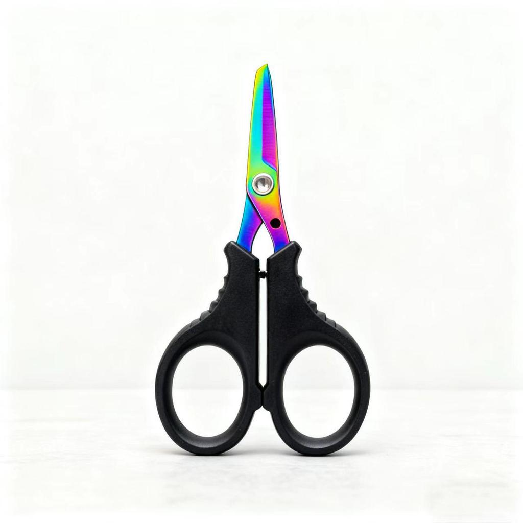 Compact Outdoor Fishing Scissors: Line & Lead Cutter with Mini Lure Pliers