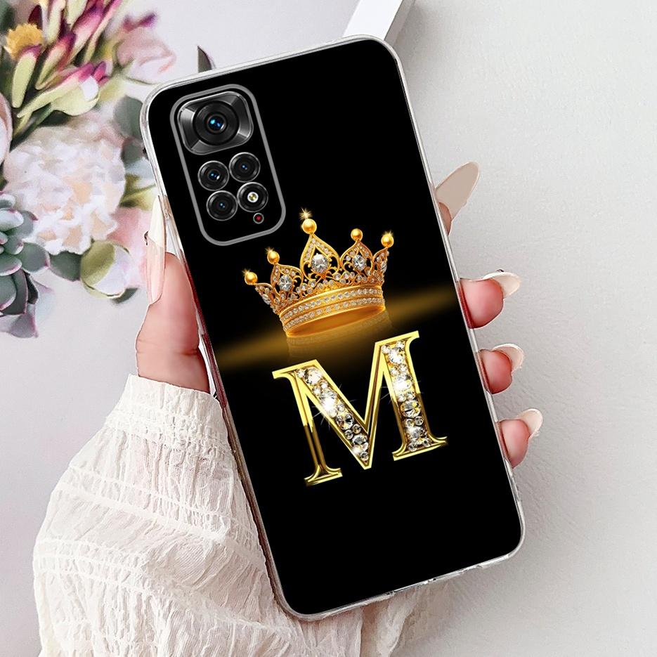 For Xiaomi Redmi Note 11 4G Case Note 11S Cute Letters Cover Soft Silicone Case For Xiaomi Redmi Note 11 Pro Plus Note11 S Shell