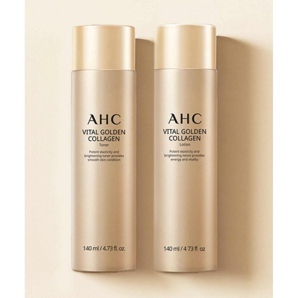 

Ahc [set Of 2] Golden Collagen Basic Toner + Lotion Can Be Cross Selected lotions/lotions