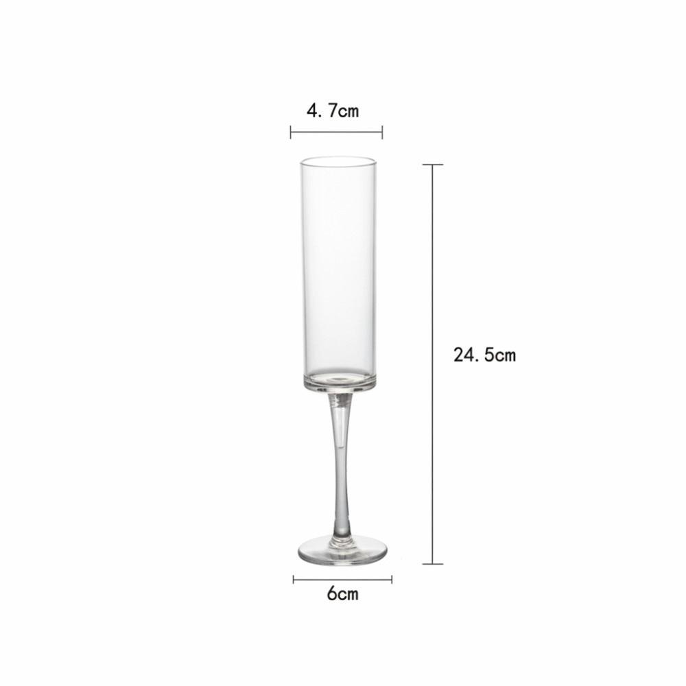 Striped Wine Cup Transparent Champagne Cup Drinkware Drink Cup Drink